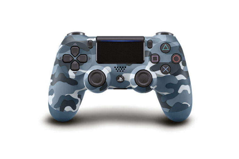 จอย DualShock 4 สี Blue Camouflage